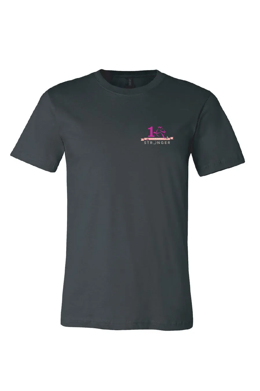 10 Years Stronger Black Tee