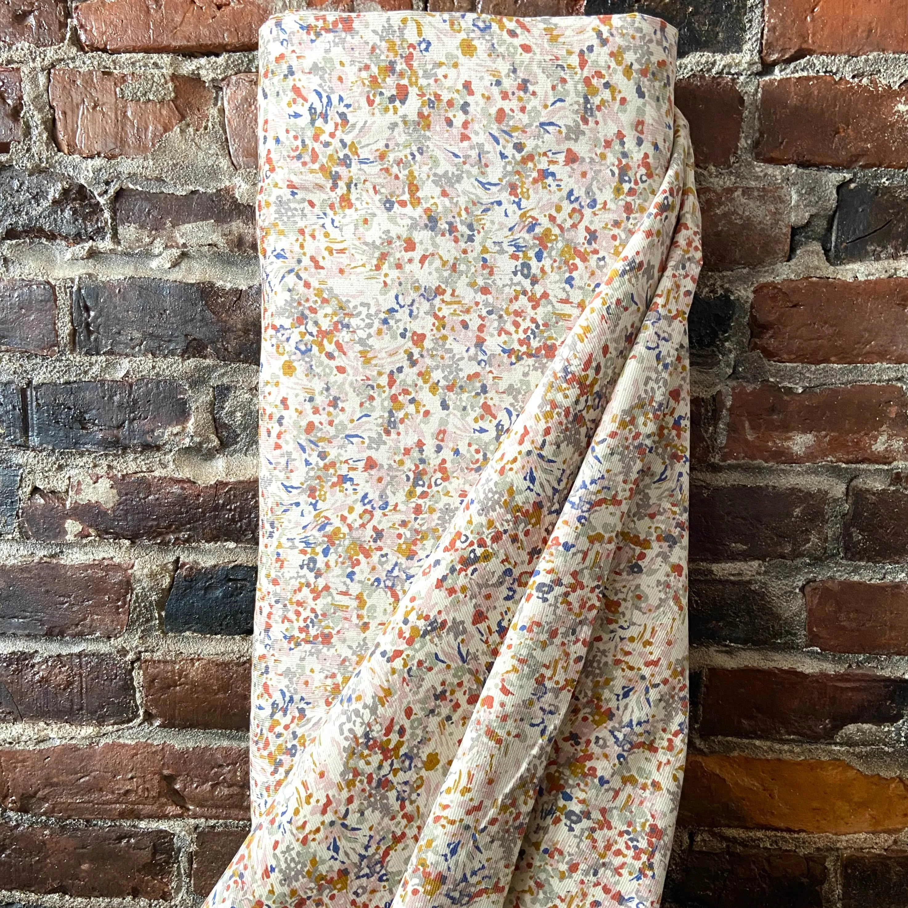 Abstract Floral Pinwale Corduroy - 4023-1755 in 2A - HOKKOH