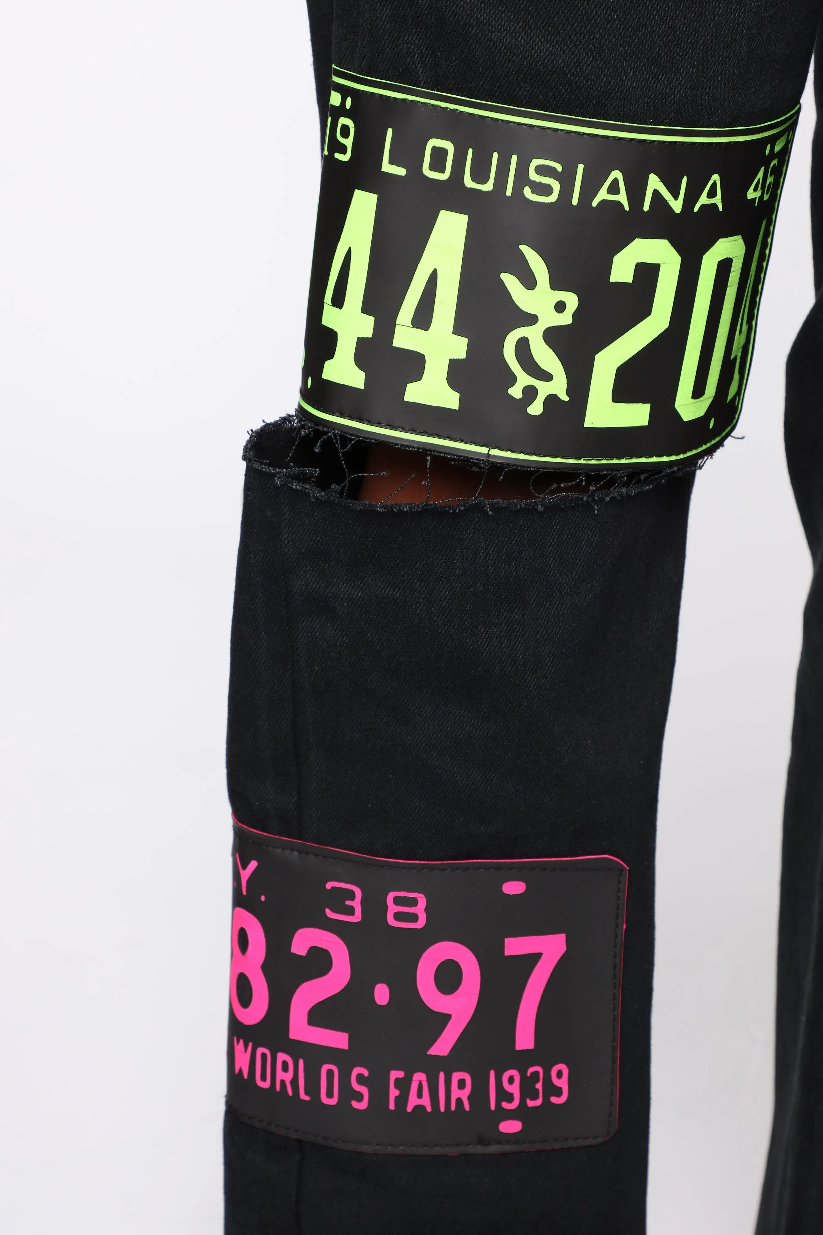 Across The USA Jeans - Black/Combo