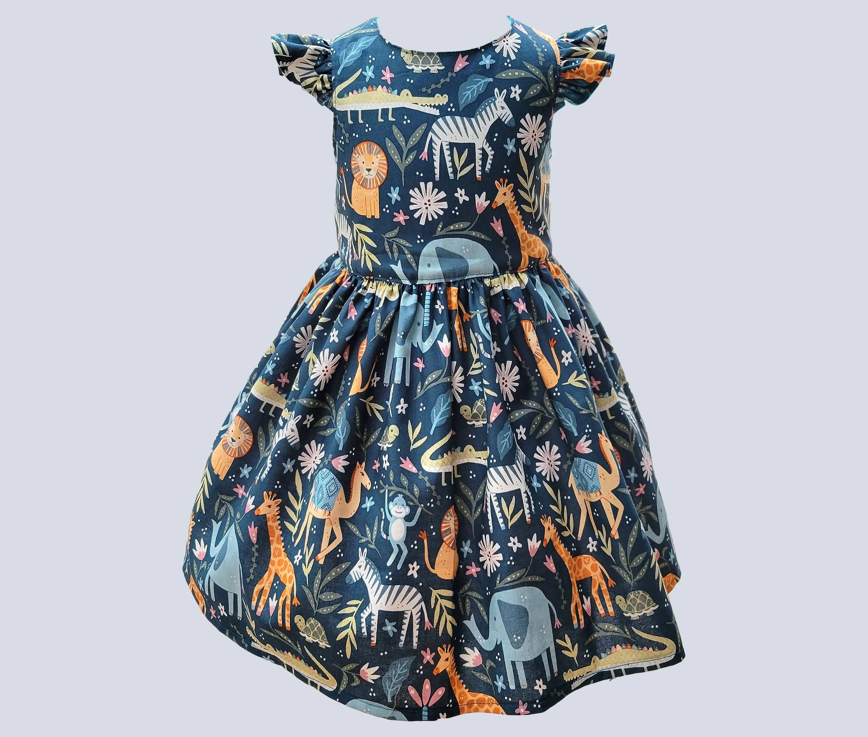 Animal print dress Girls Zoo themed dress, Safari dress for baby, Girls jungle theme dress, Animal girls dress , Toddler jungle dress