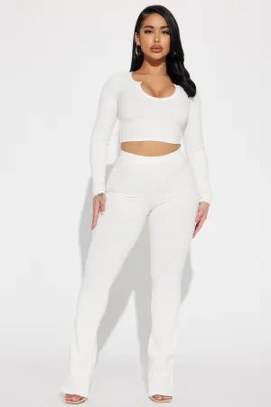 Anita Snatched Pant Set - Off White