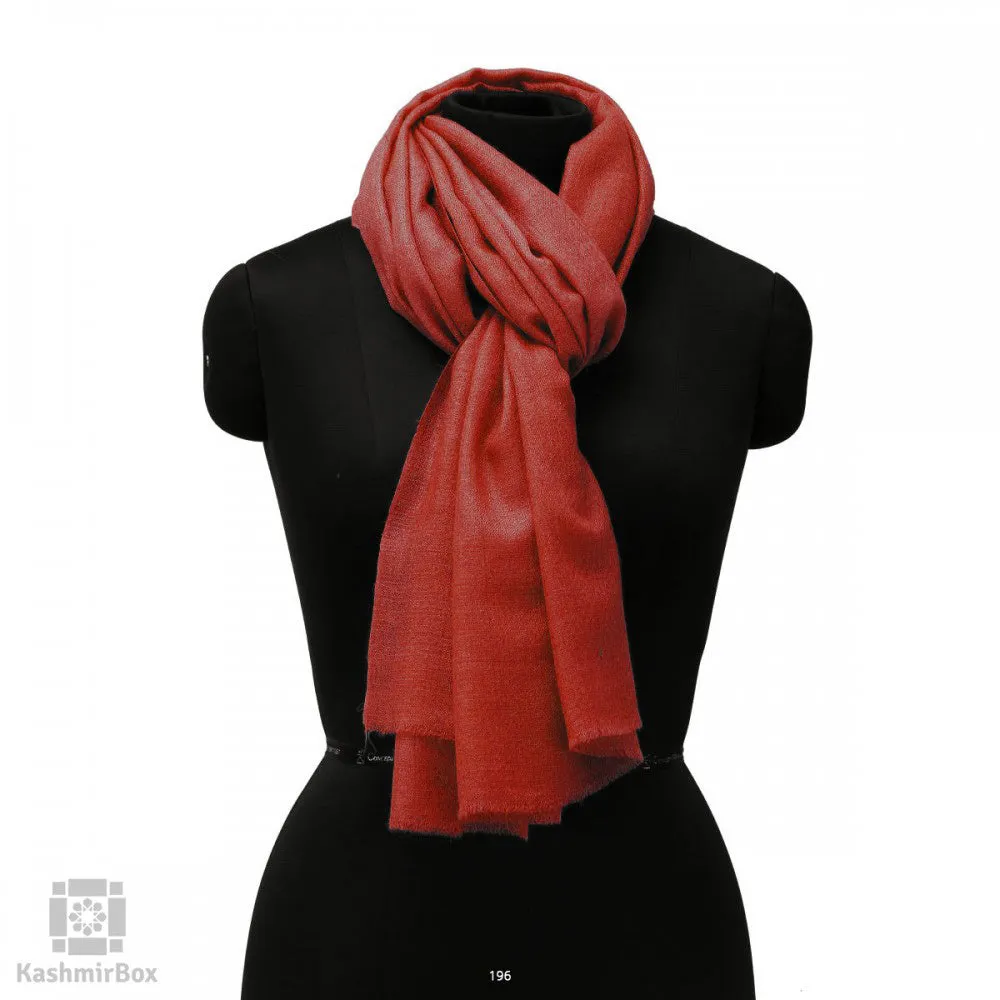 Berry Red Woolen Scarf