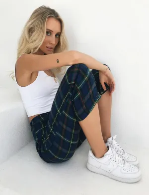 Checka Pants - Blue Check