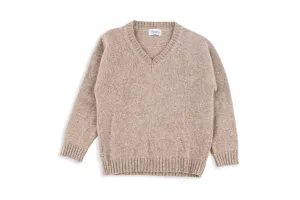 Cinnamon V-Neck Sweater