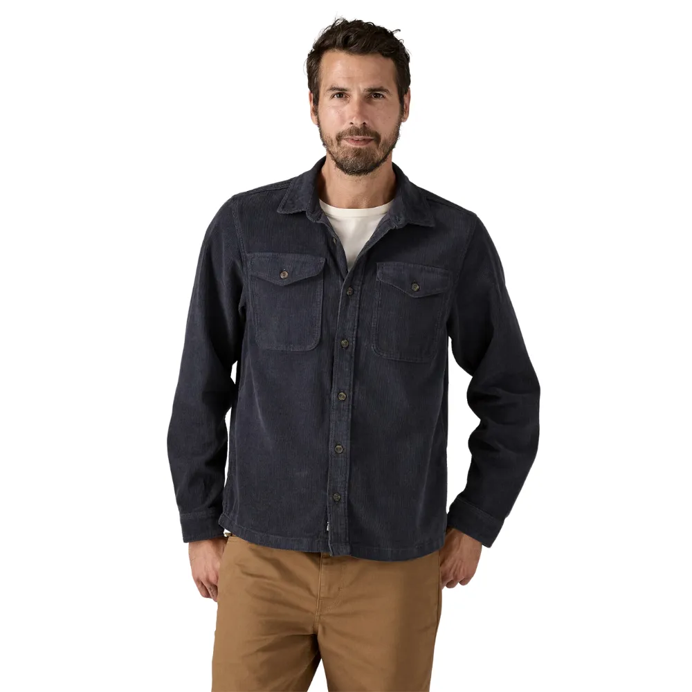 Corduroy Shirt Smolder Blue