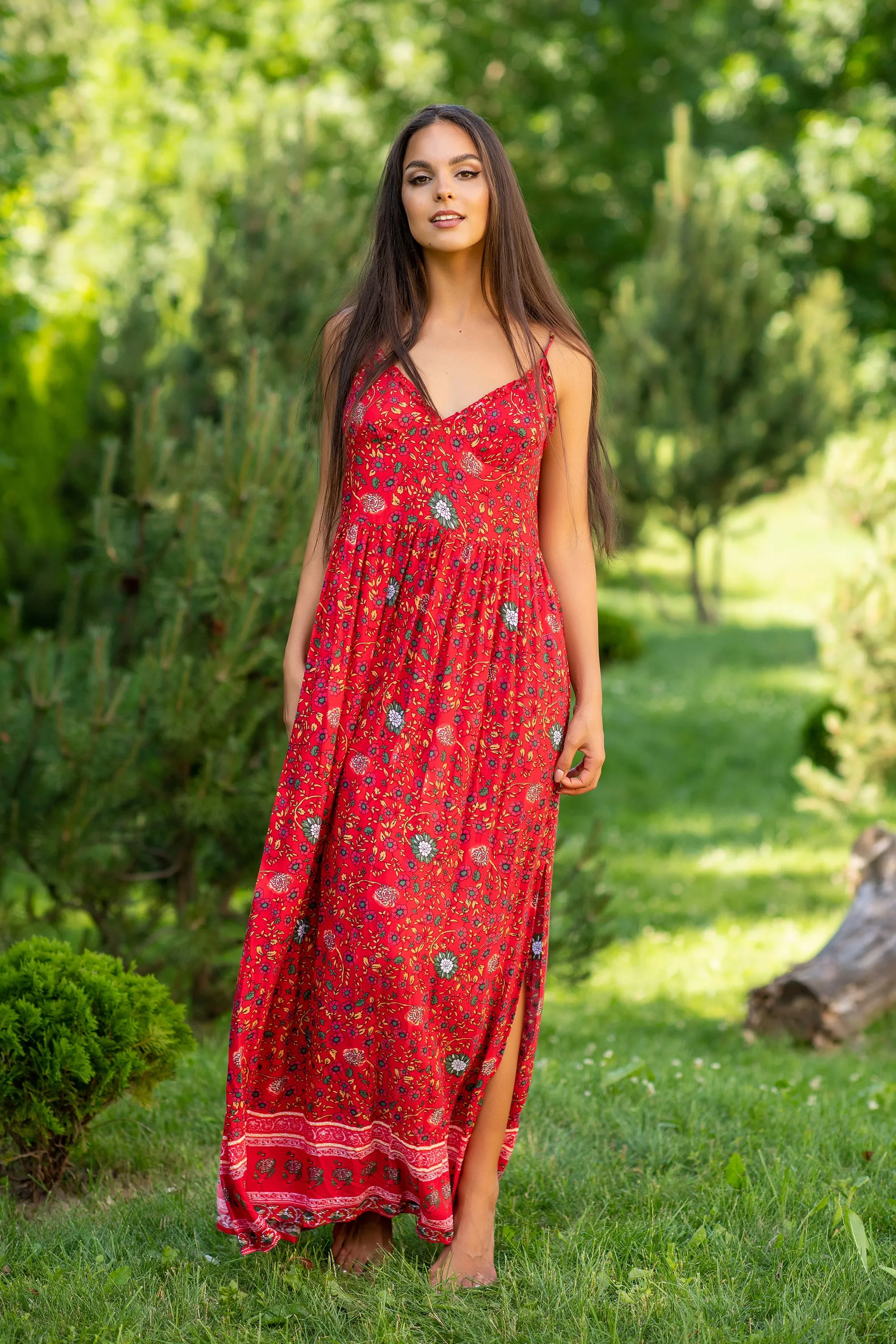 Dahlia Red Hot Chilli Dress