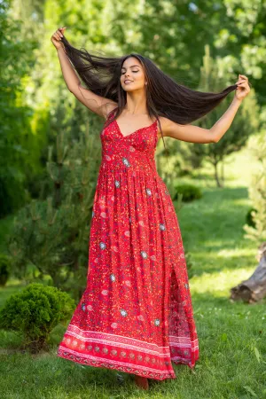 Dahlia Red Hot Chilli Dress