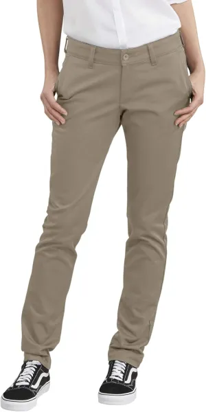 Dickies Women's Straight Flex Twill Pant