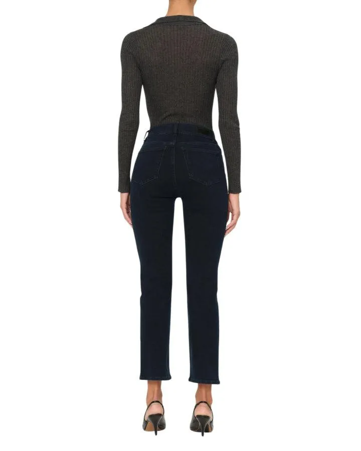 DL1961 Mara Mid Rist Straight Leg Jean