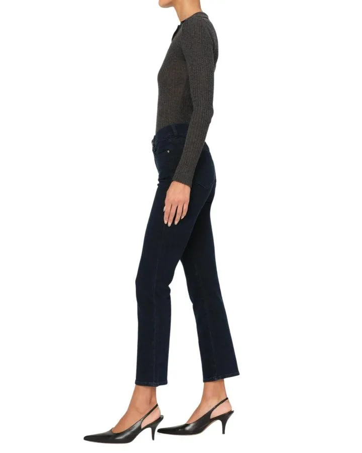 DL1961 Mara Mid Rist Straight Leg Jean