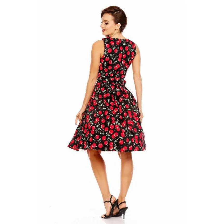 Dolly & Dotty Annie Swing Dress in Cherry Print