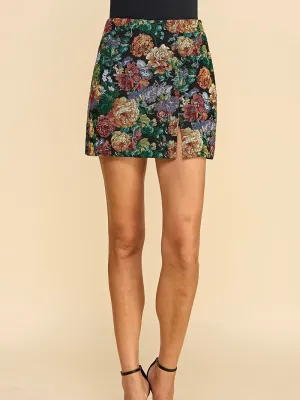 Feeling Floral Mini Skirt