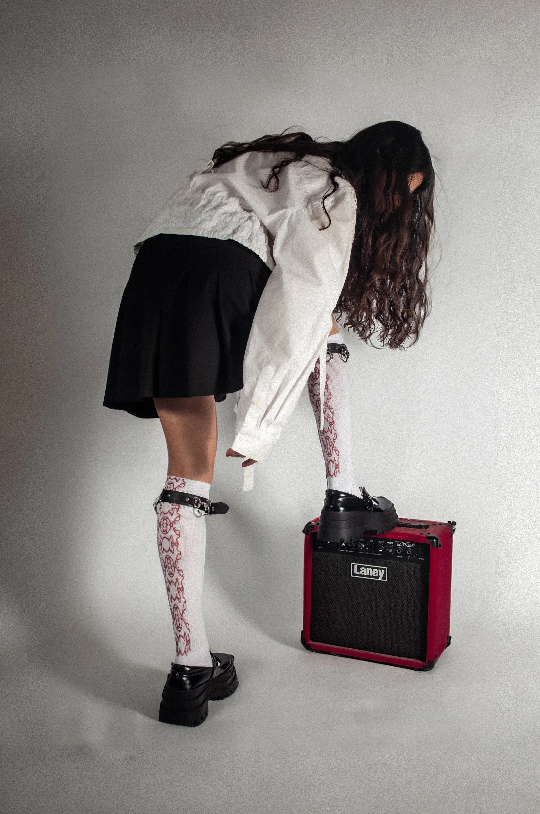 FLORAL KNEE HIGH SOCKS