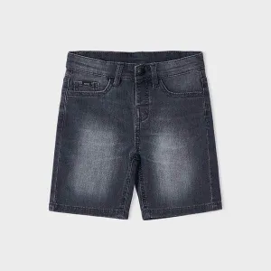 GREY DENIM SHORT FOR BOYS