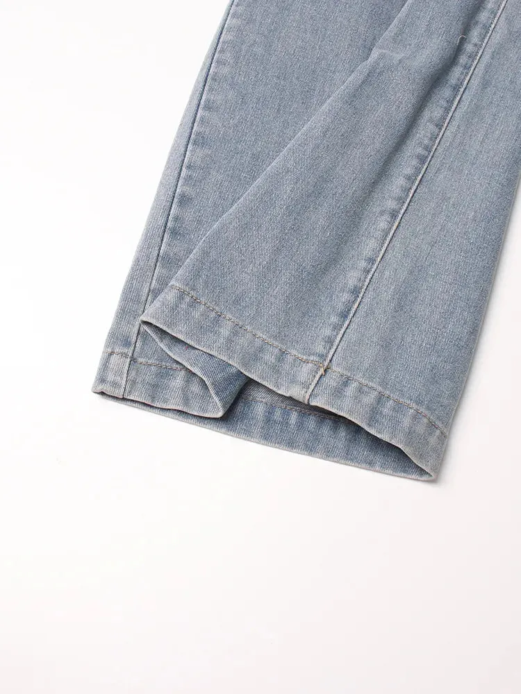 HEYFANCYSTYLE Haute Couture Cutout Jeans