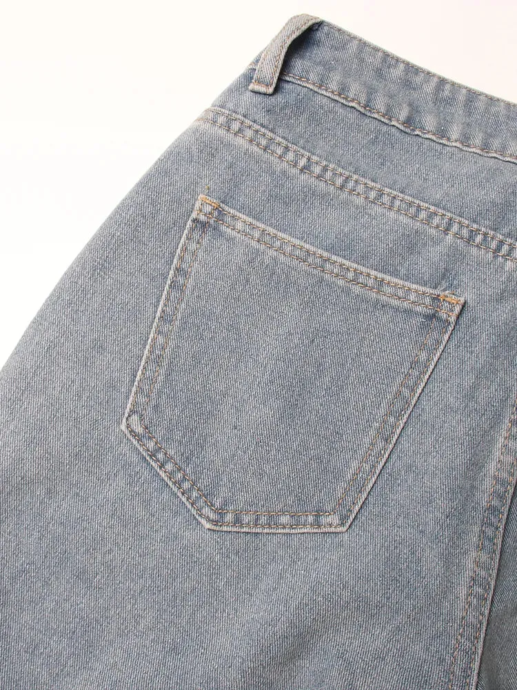 HEYFANCYSTYLE Haute Couture Cutout Jeans