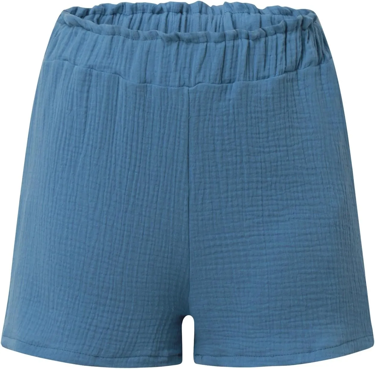 High Waisted Slacks Shorts for Women Elastic Waist with Pockets Casual Beach Vacation Shorts Loose Fitting