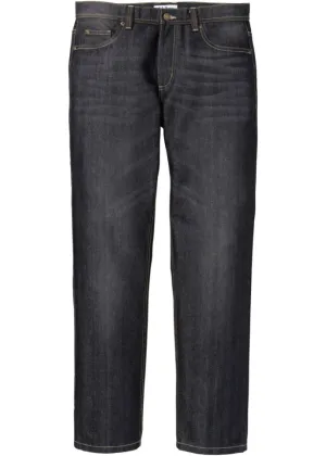 John Baner Jeanswear Regular Fit Straight Jeans, Black