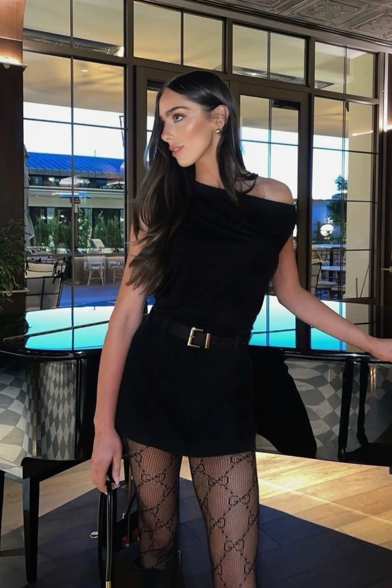 Kellyn Black Off The Shoulder Top