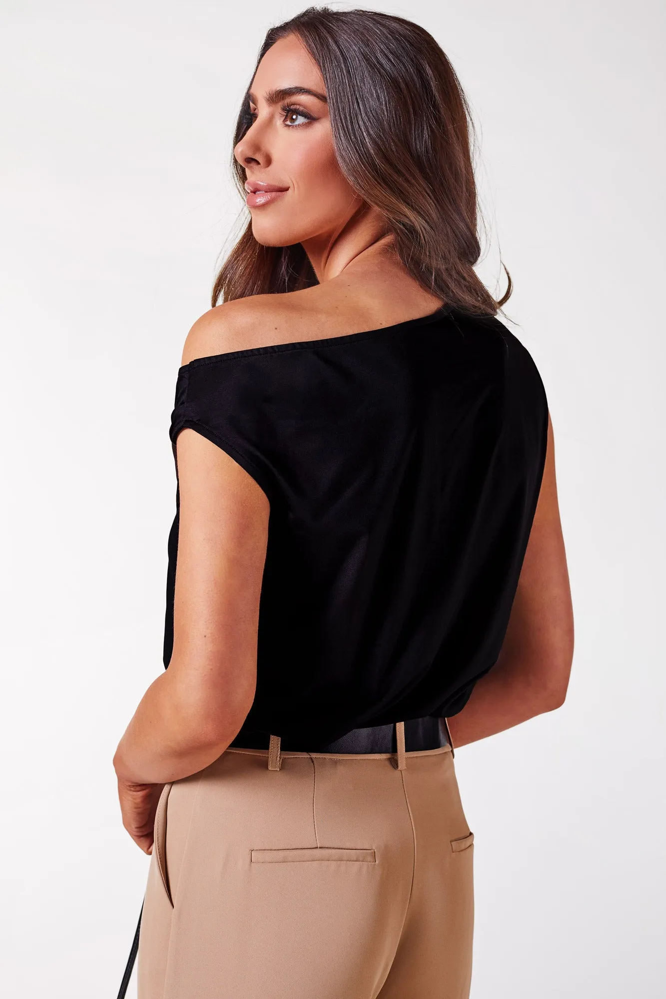 Kellyn Black Off The Shoulder Top
