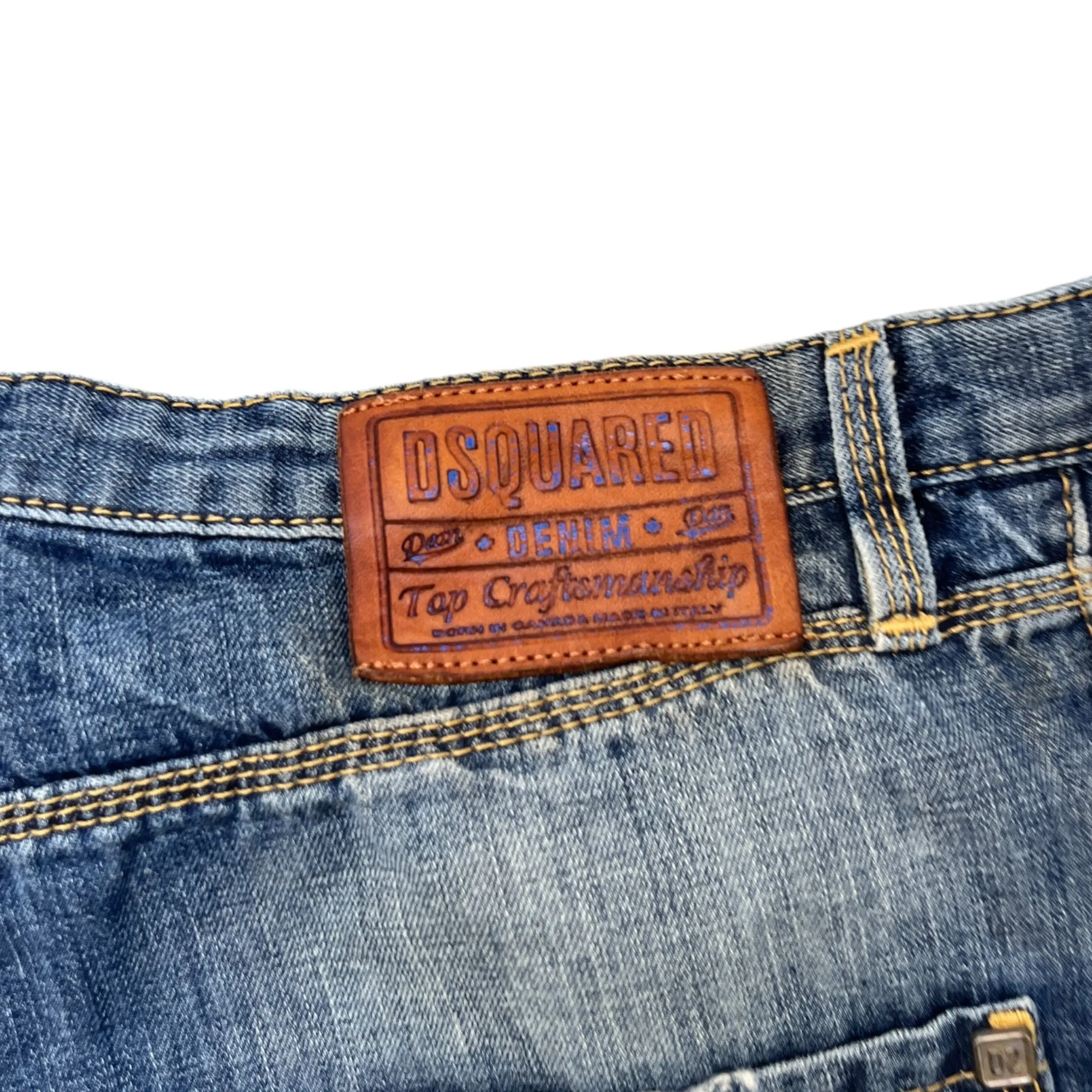 Men's Plaque Logo Shorts Blue Size IT 44 / UK 28