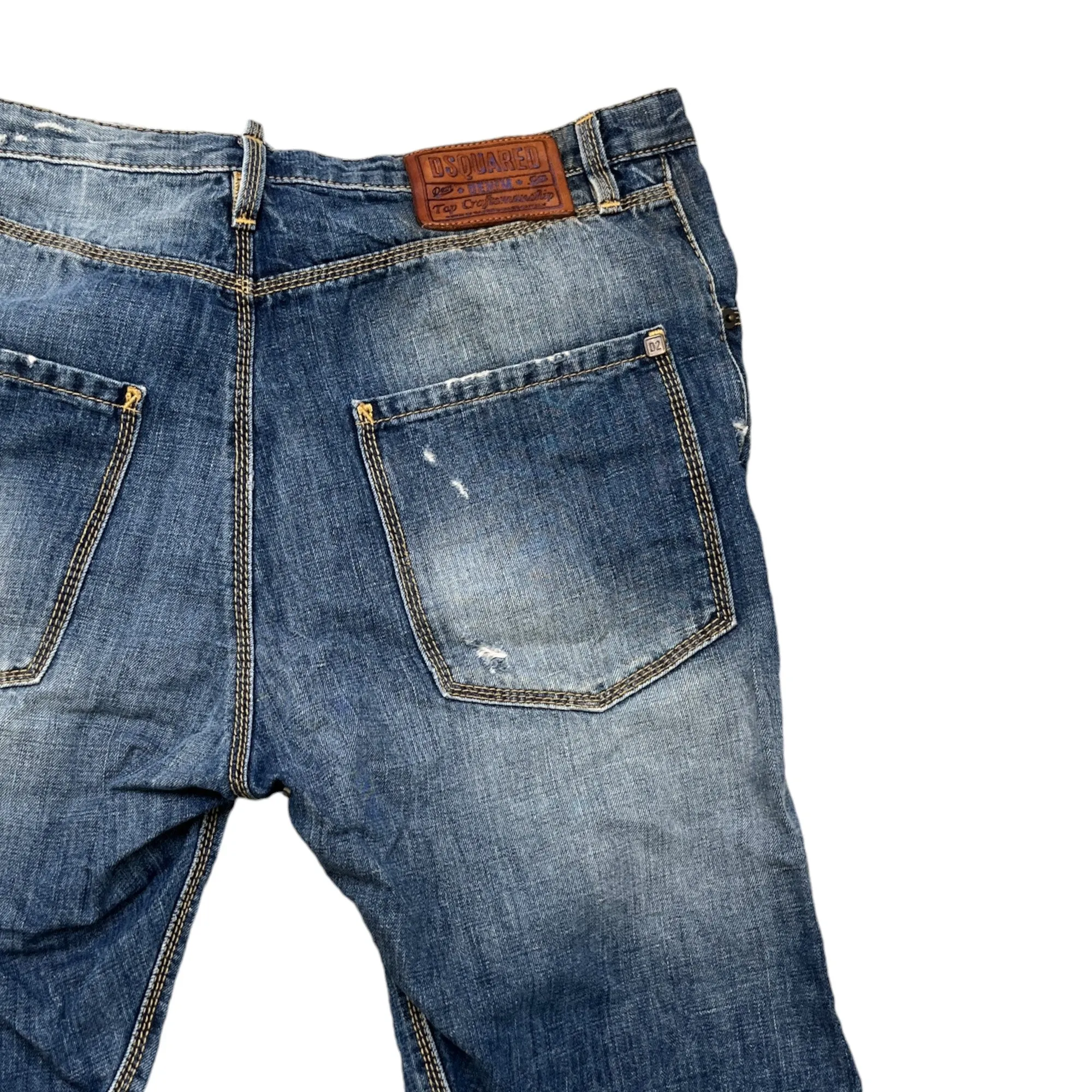 Men's Plaque Logo Shorts Blue Size IT 44 / UK 28