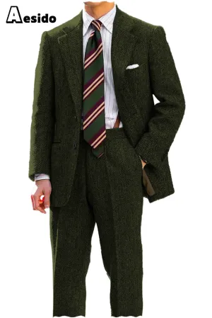 Men's Suit 2 Piece Notch Lapel Blazer（Blazer Pants）