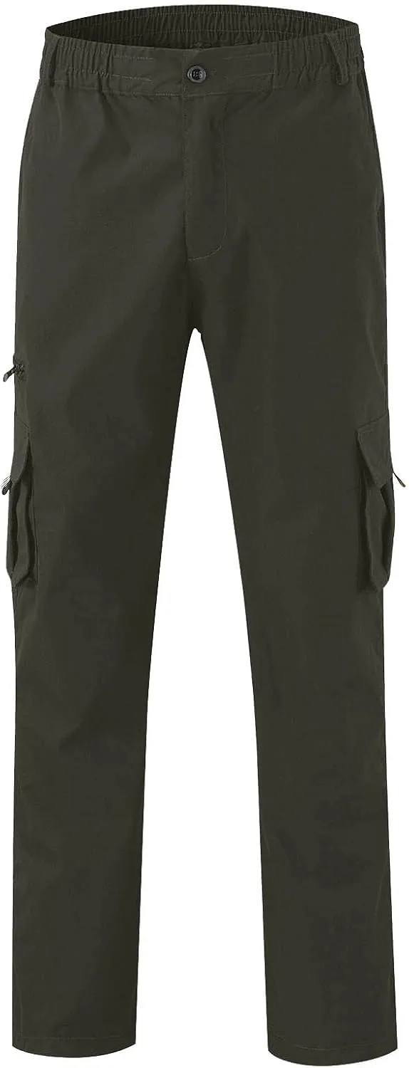 Mens Sweatpants Joggers Baggy Sweatpants Cargo Straight Leg Elastic Waist Pants Casual Drawstring Sweatpants