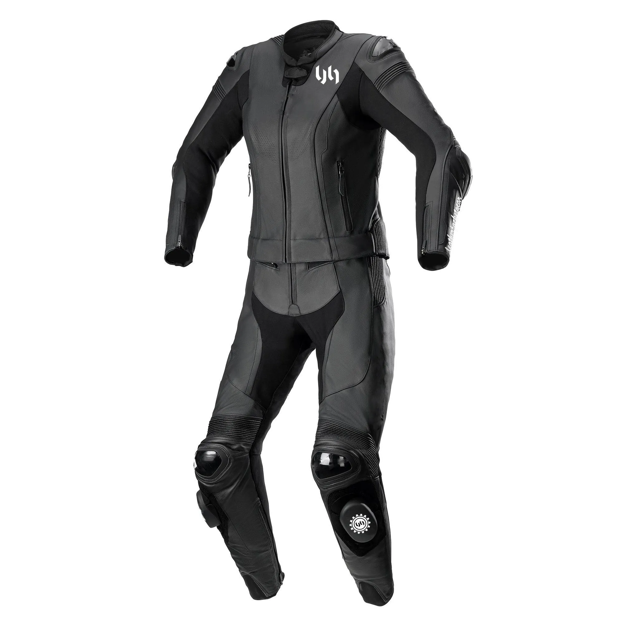 Missile V2 2 Piece Leather Custom Motorcycle Race Suit