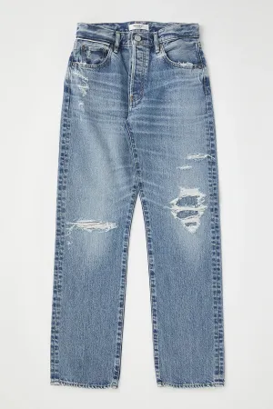 Moussy - Plymouth Straight in Blue