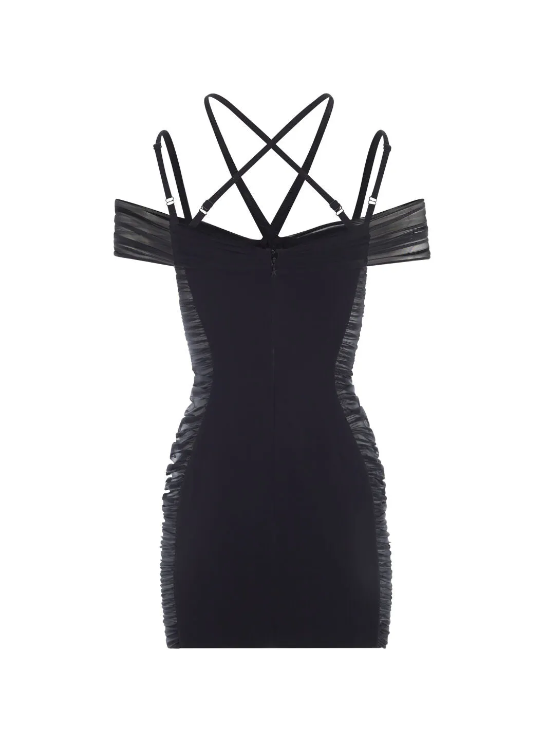Mugler RO1549 dress black 1999