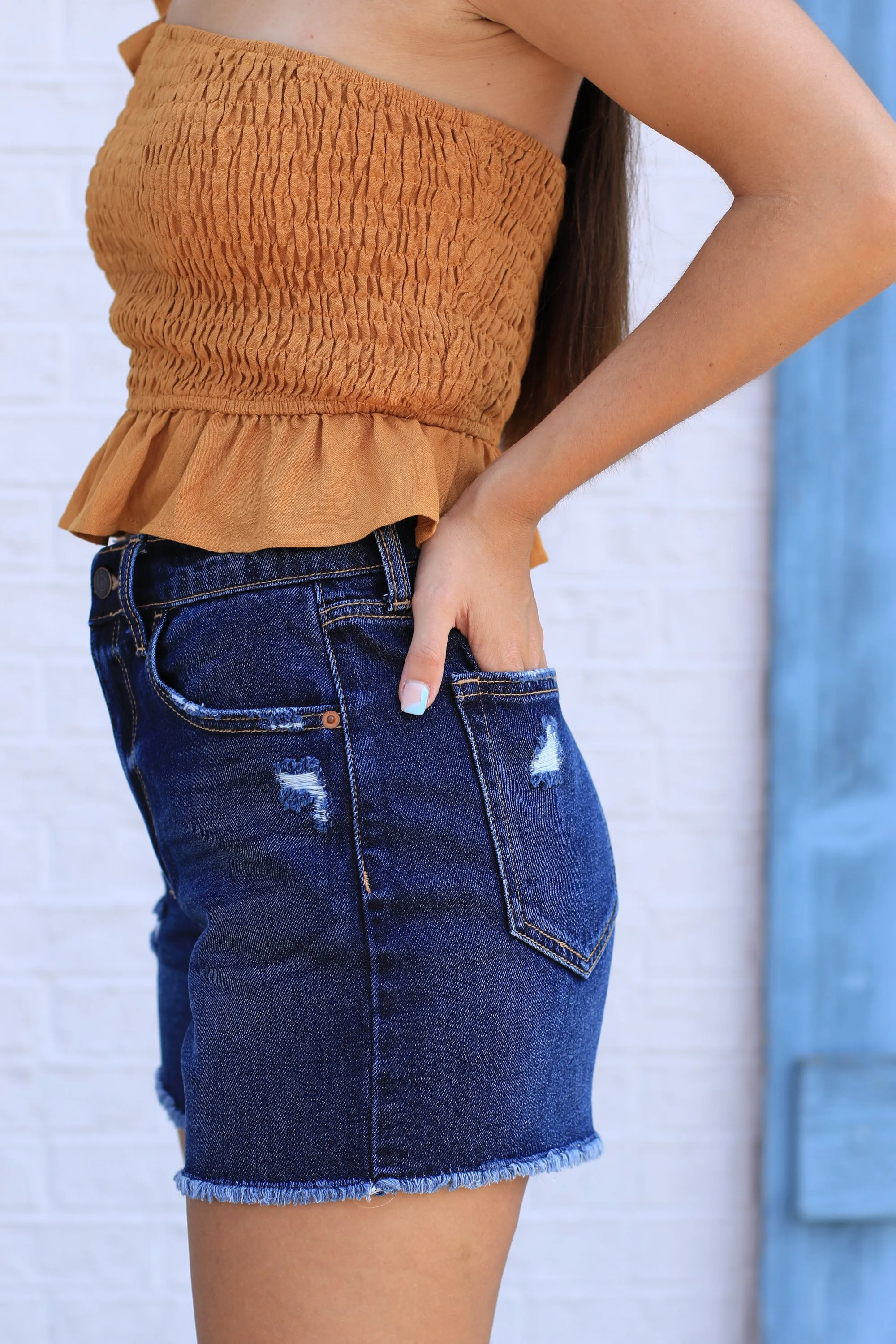 Prove You Wrong Denim Shorts