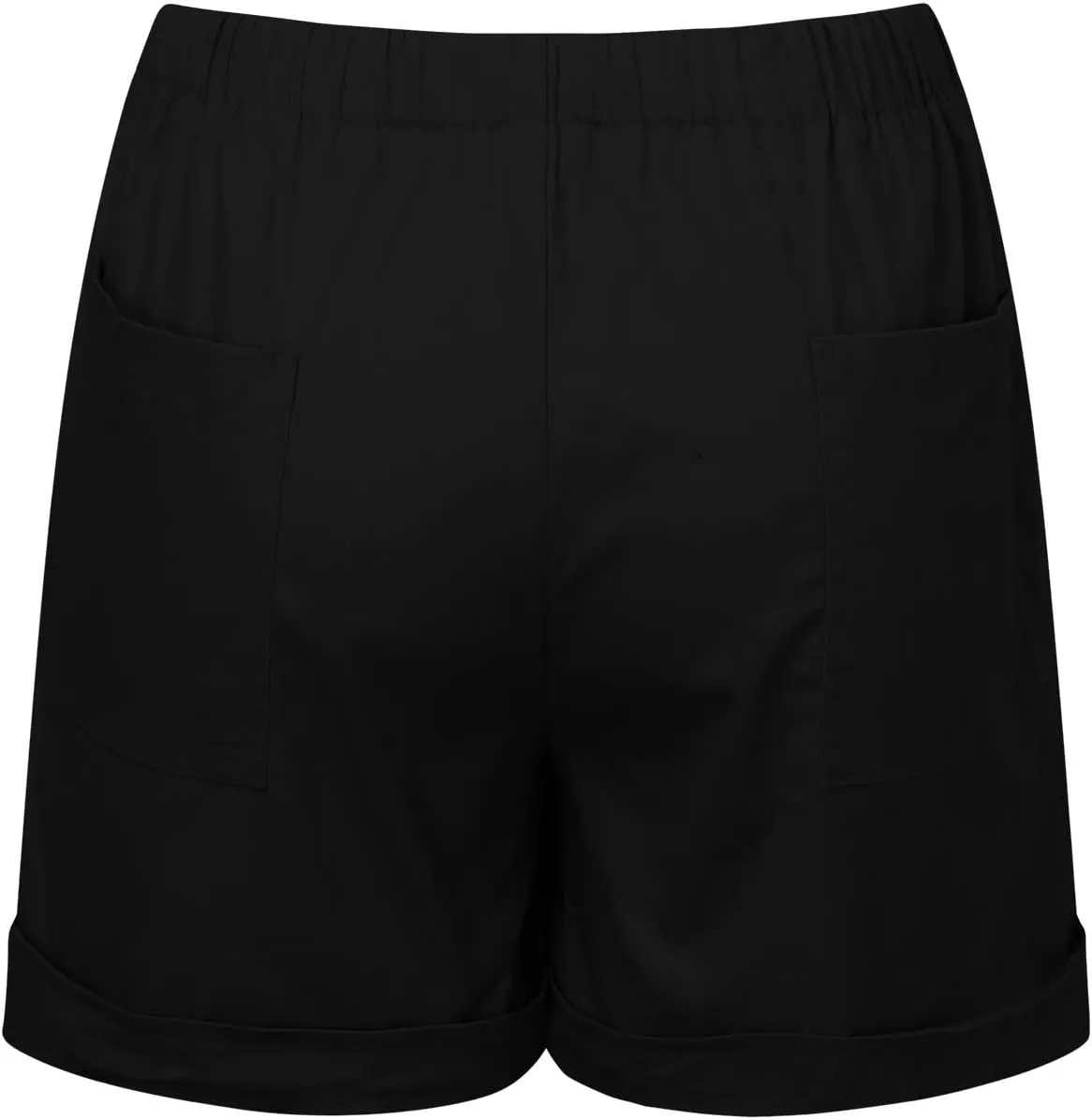 Shorts for Women Trendy 2025 Casual Summer Drawstring Shorts with Pockets Beach Loose Elastic Waist Vacation Clothes