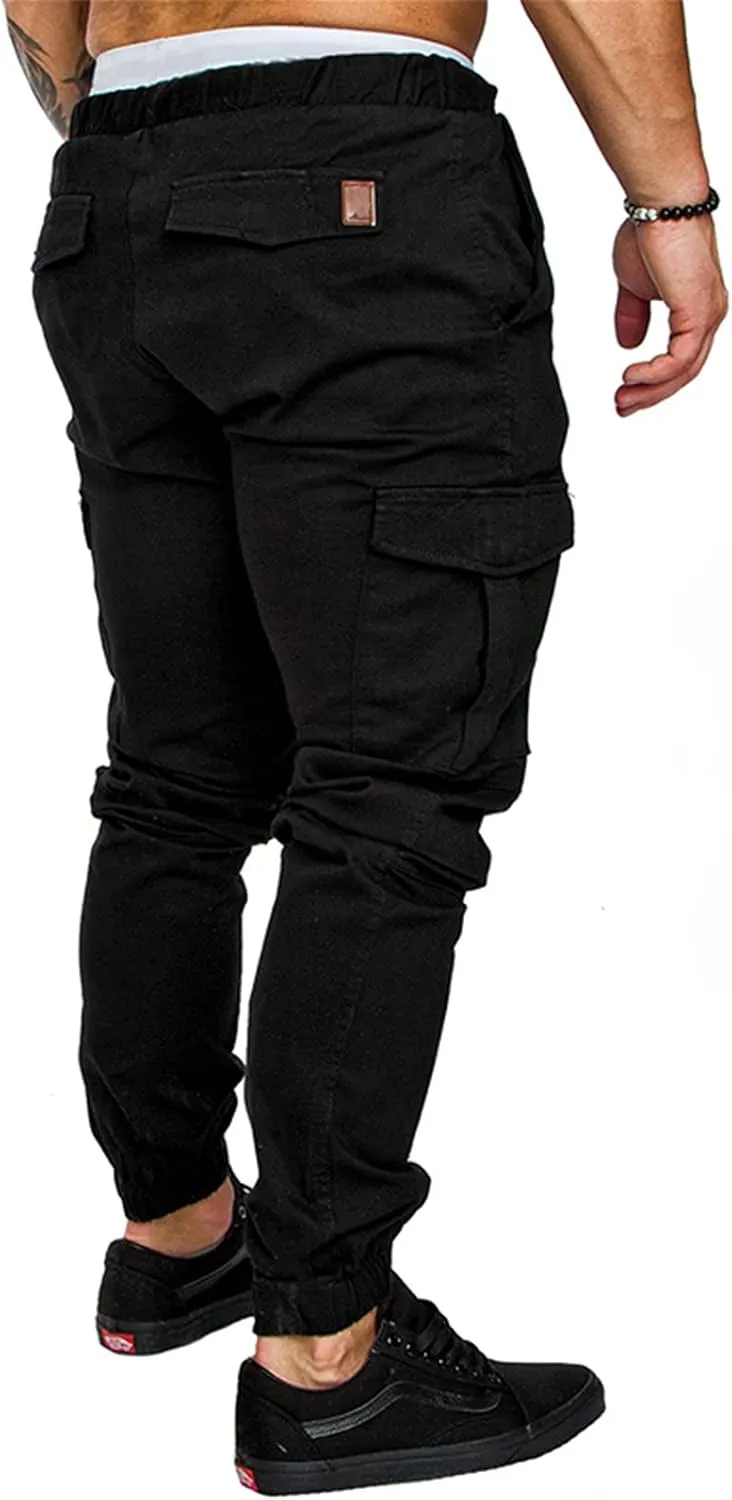 SIR7 Mens Fashion Joggers Sports Pants Athletic Workout Trousers Casual Cargo Pants