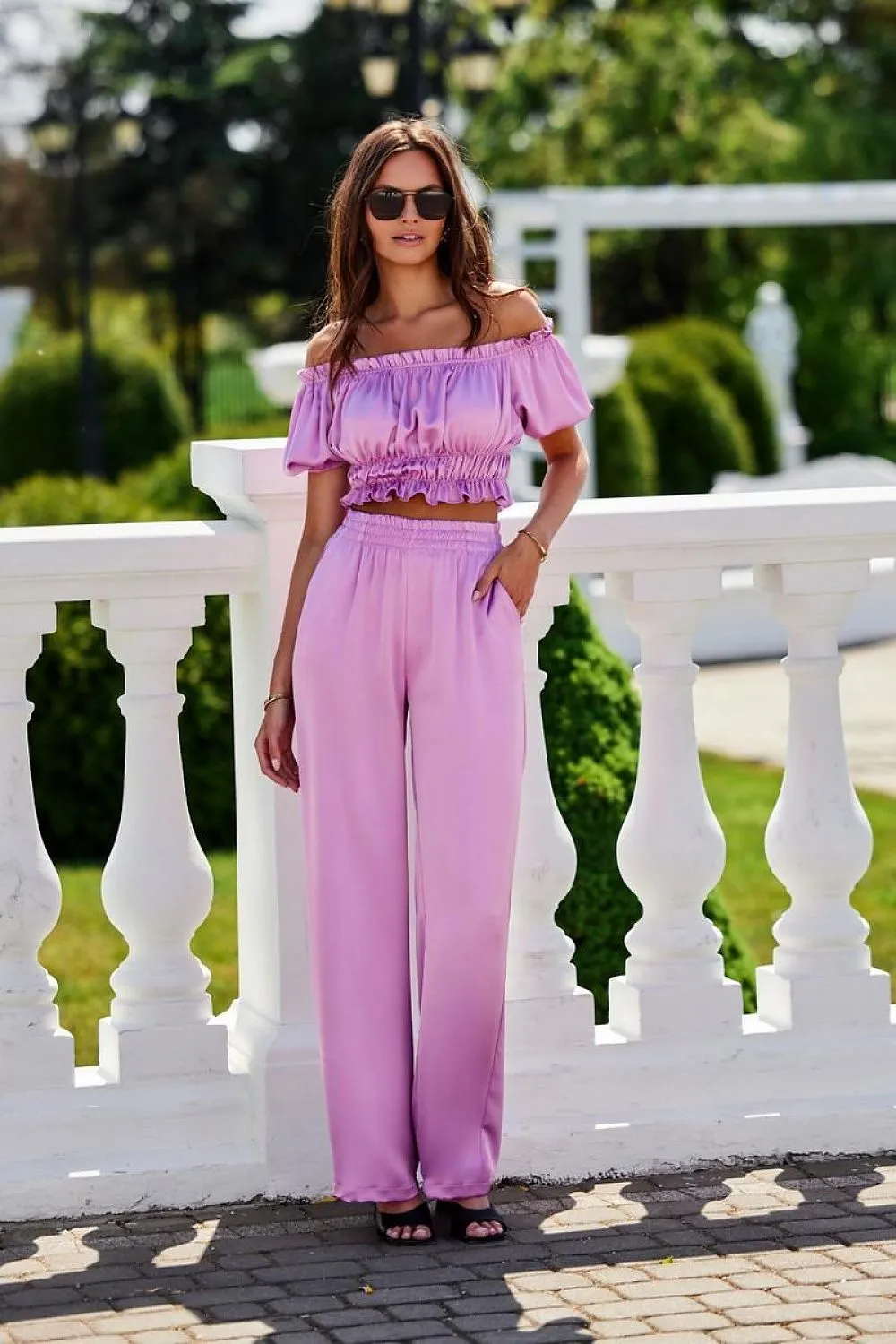 TEEK - Pocketed Stretch Waist Trousers