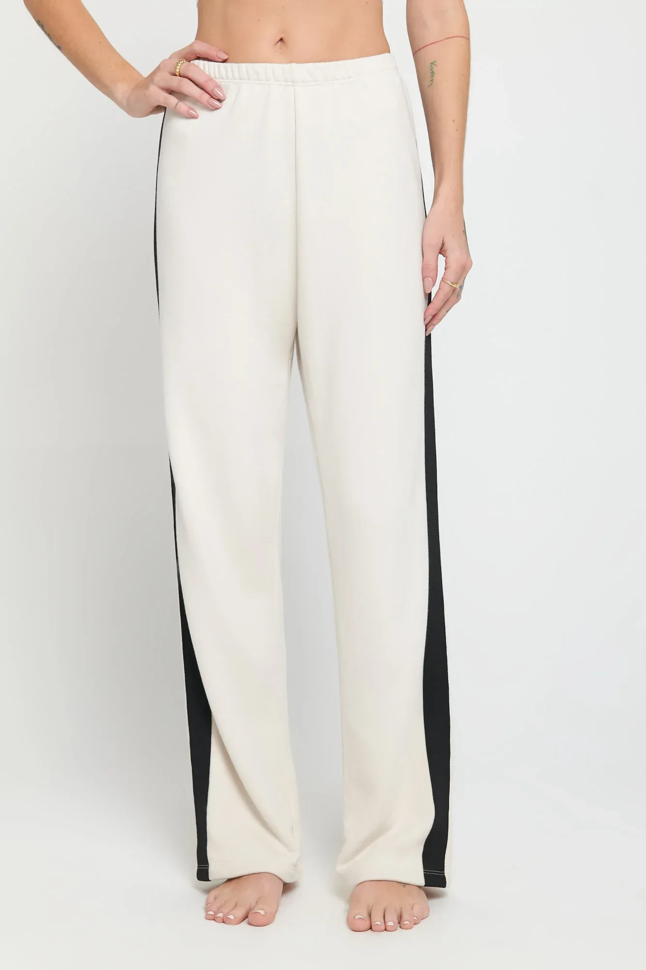 The Joy Stripe Straight Leg Pant