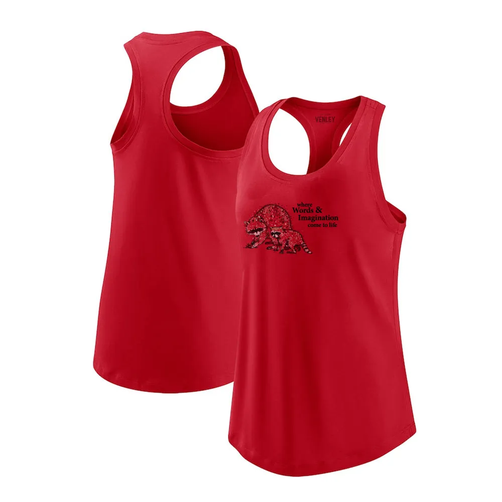Tucson Festival of Books - 2023 TFOBVN001 Womens Racerback Tank Top