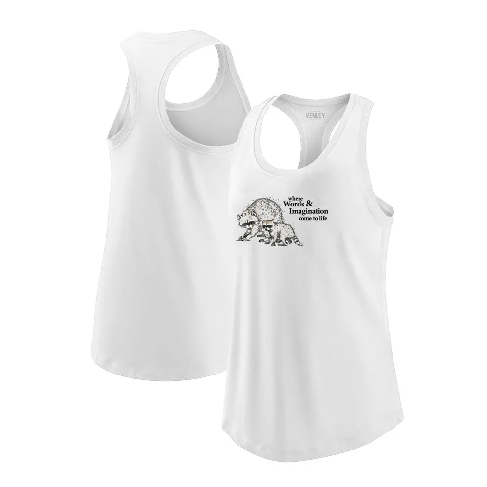 Tucson Festival of Books - 2023 TFOBVN001 Womens Racerback Tank Top
