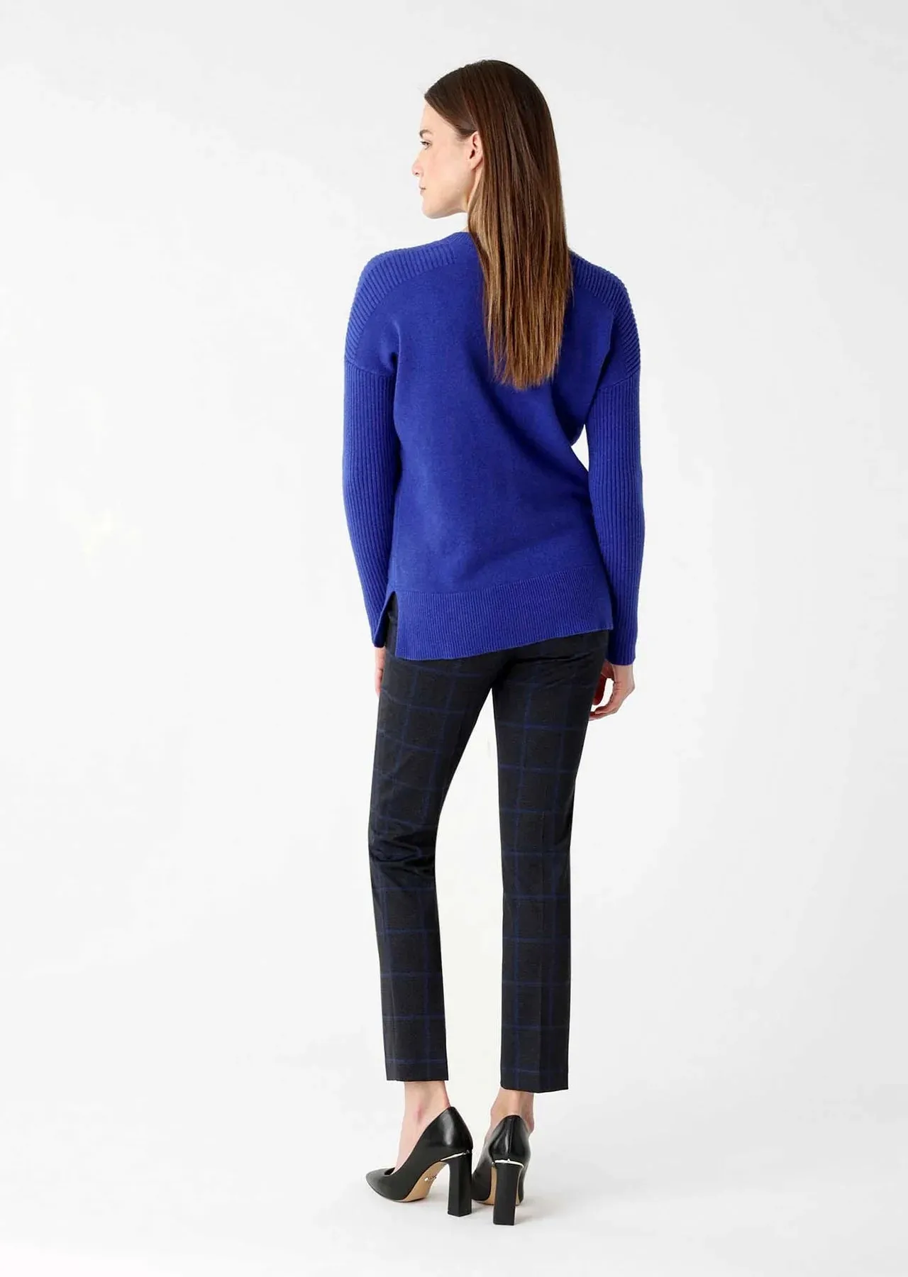 Wexford Check 30" Straight Leg Trouser