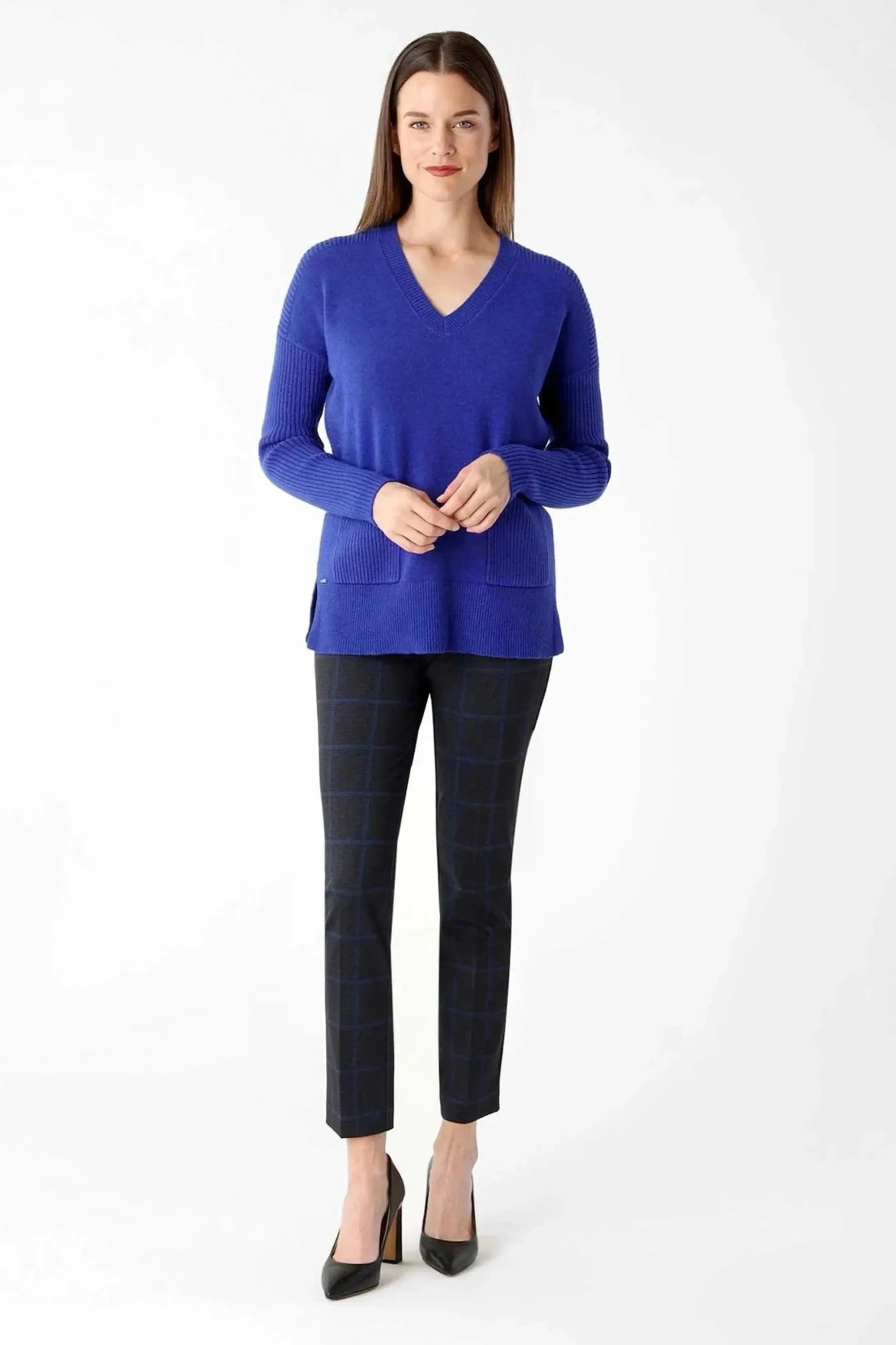 Wexford Check 30" Straight Leg Trouser