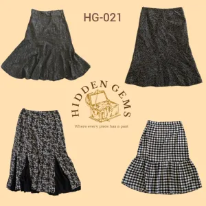 Y2k mixed floral skirts(HG-021)