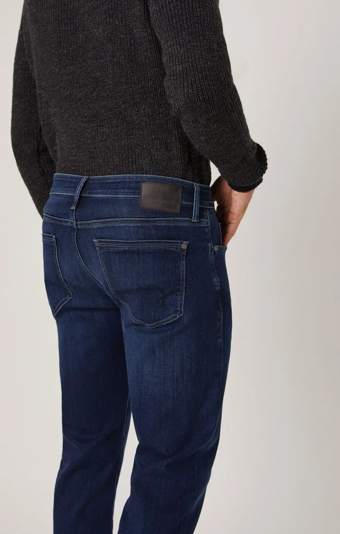 ZACH STRAIGHT LEG IN INK BRUSHED CASHMERE