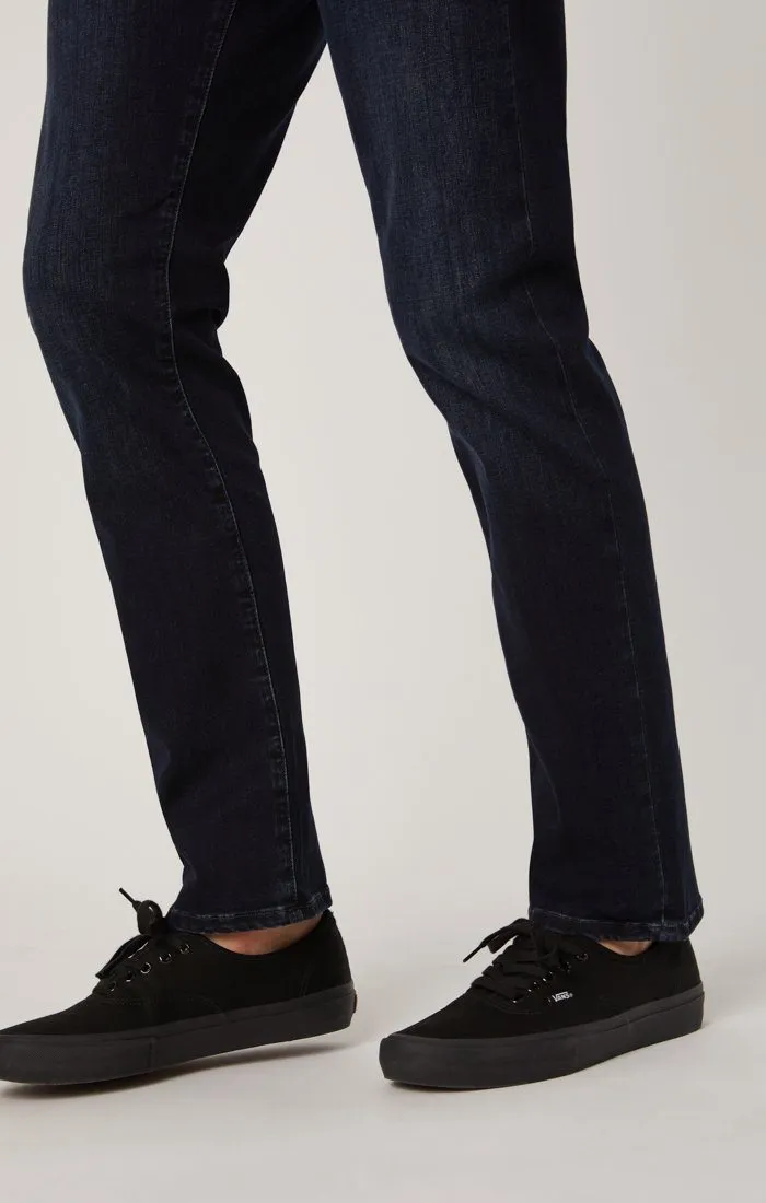 ZACH STRAIGHT LEG IN INK BRUSHED CASHMERE